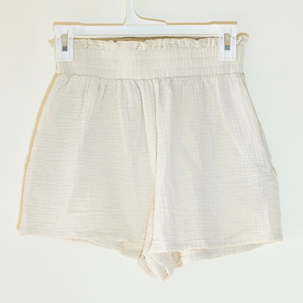 Miou Muse shorts, off white, 100% cotton, Small